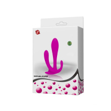 Plug anal punto G vibradores consolador juguete del sexo para las mujeres Ij-S10105